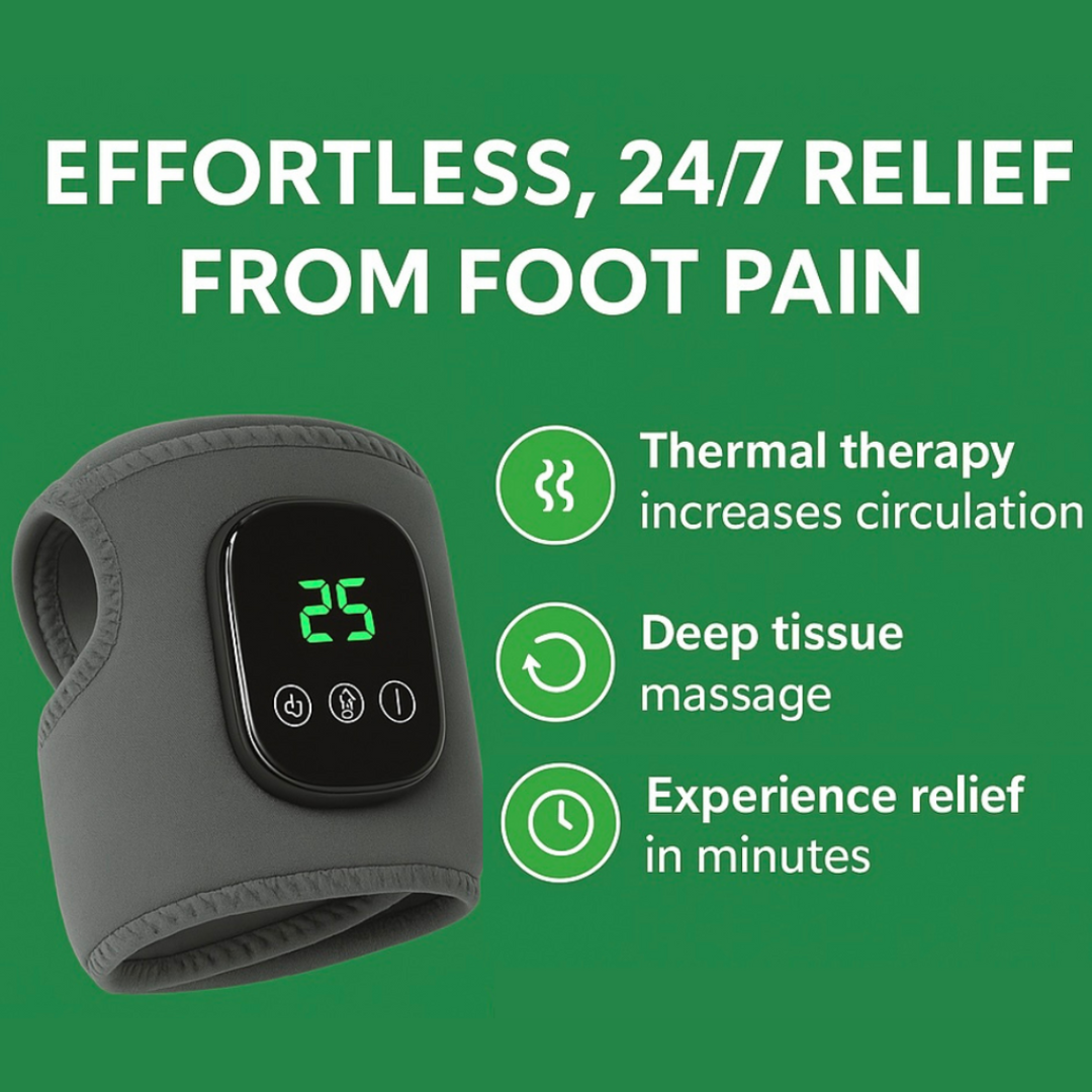 Upyogaa 3-In-1 Foot, Ankle, Hands and Arms Massager with 1 Year Warranty