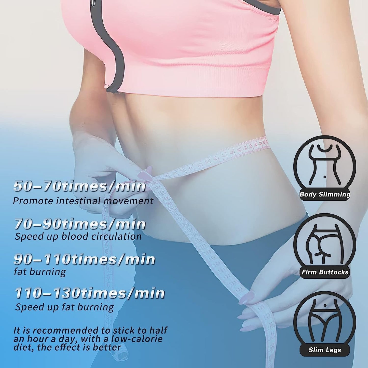 Cardio Training Hula Hoop with Countdown timer | 1 Year Warranty