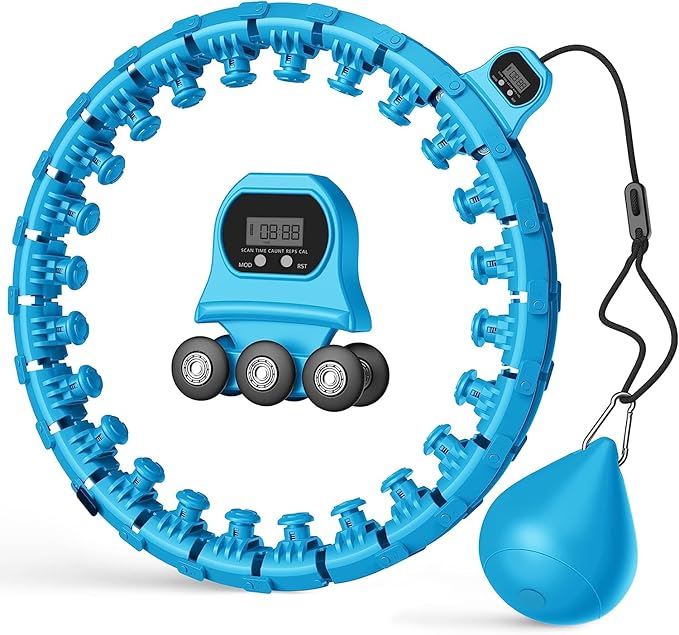Cardio Training Hula Hoop with Countdown timer | 1 Year Warranty