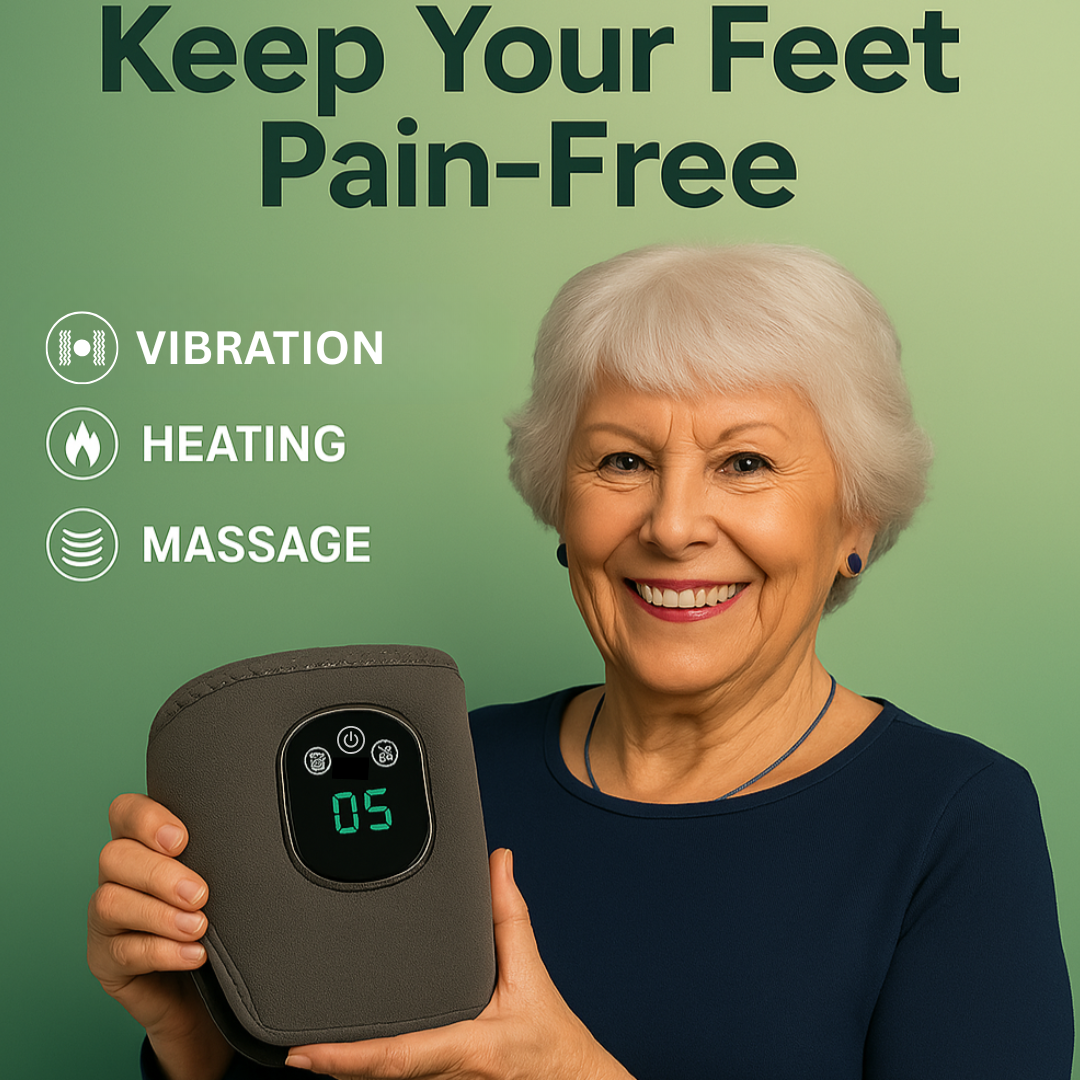 Upyogaa 3-In-1 Foot, Ankle, Hands and Arms Massager with 1 Year Warranty