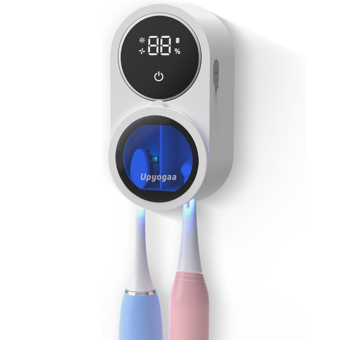 Upyogaa UV Toothbrush Sterilizer & Holder With 1 Year Warranty | Kills 99.99% Germs
