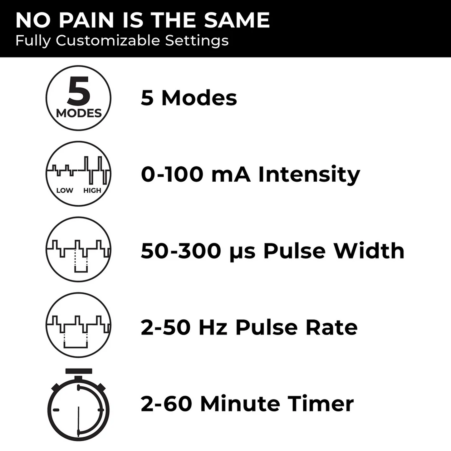 Upyogaa TENS Massager Machine | For Instant Pain Relief | Multifunctional TENS Massager | 1 Year Warranty