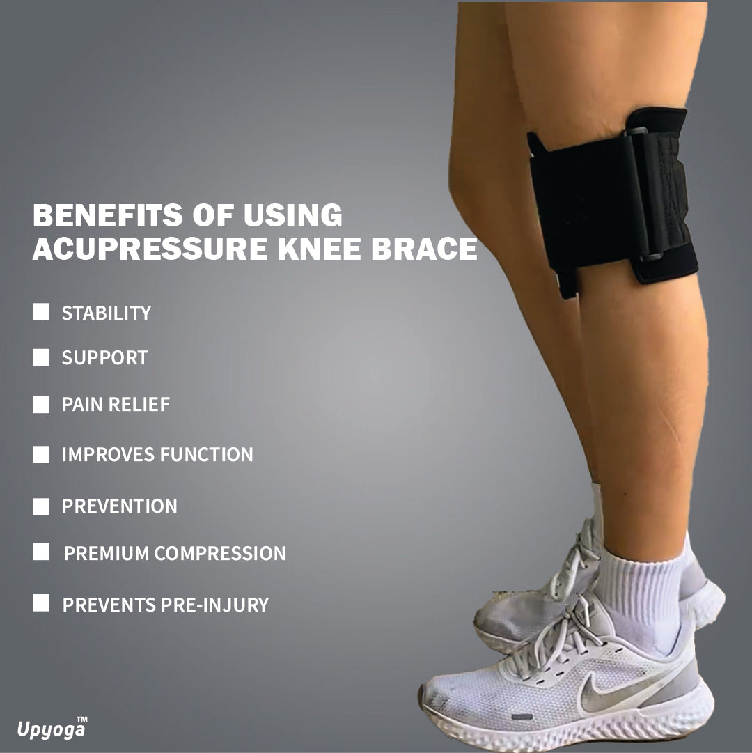 Acupressure Therapy Sciatica Pain Relief Knee Brace | 1 Pair