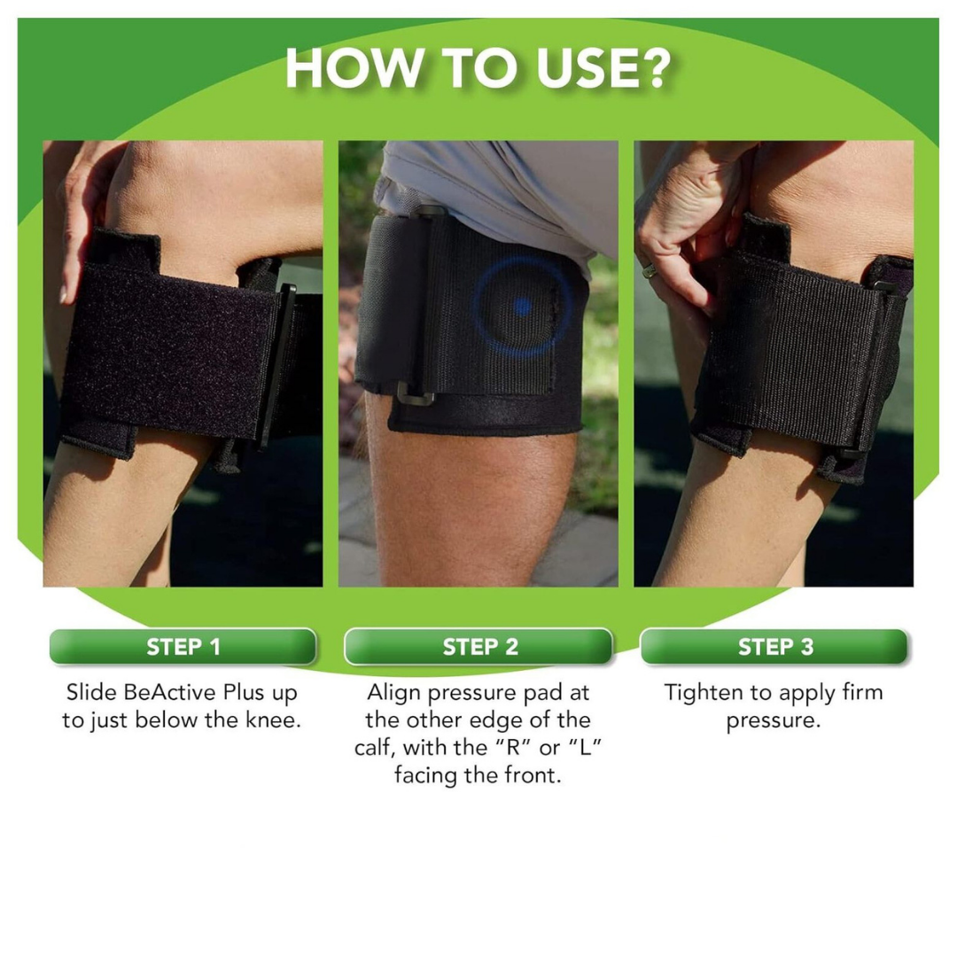 Acupressure Therapy Sciatica Pain Relief Knee Brace | 1 Pair