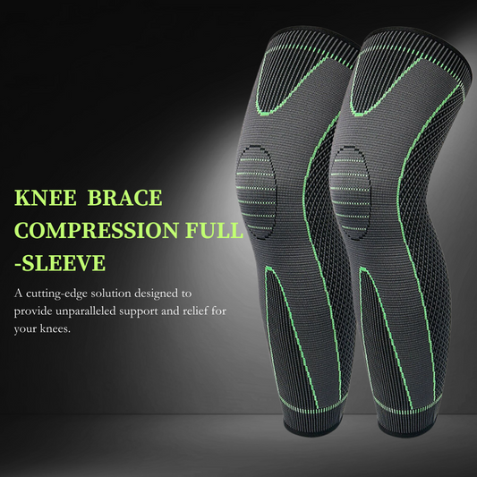 Knee Brace Compression Full Sleeve | For Men & Women | 1 pair