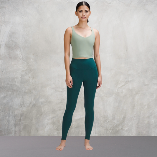 Basic Align High-Rise Tights-Teal