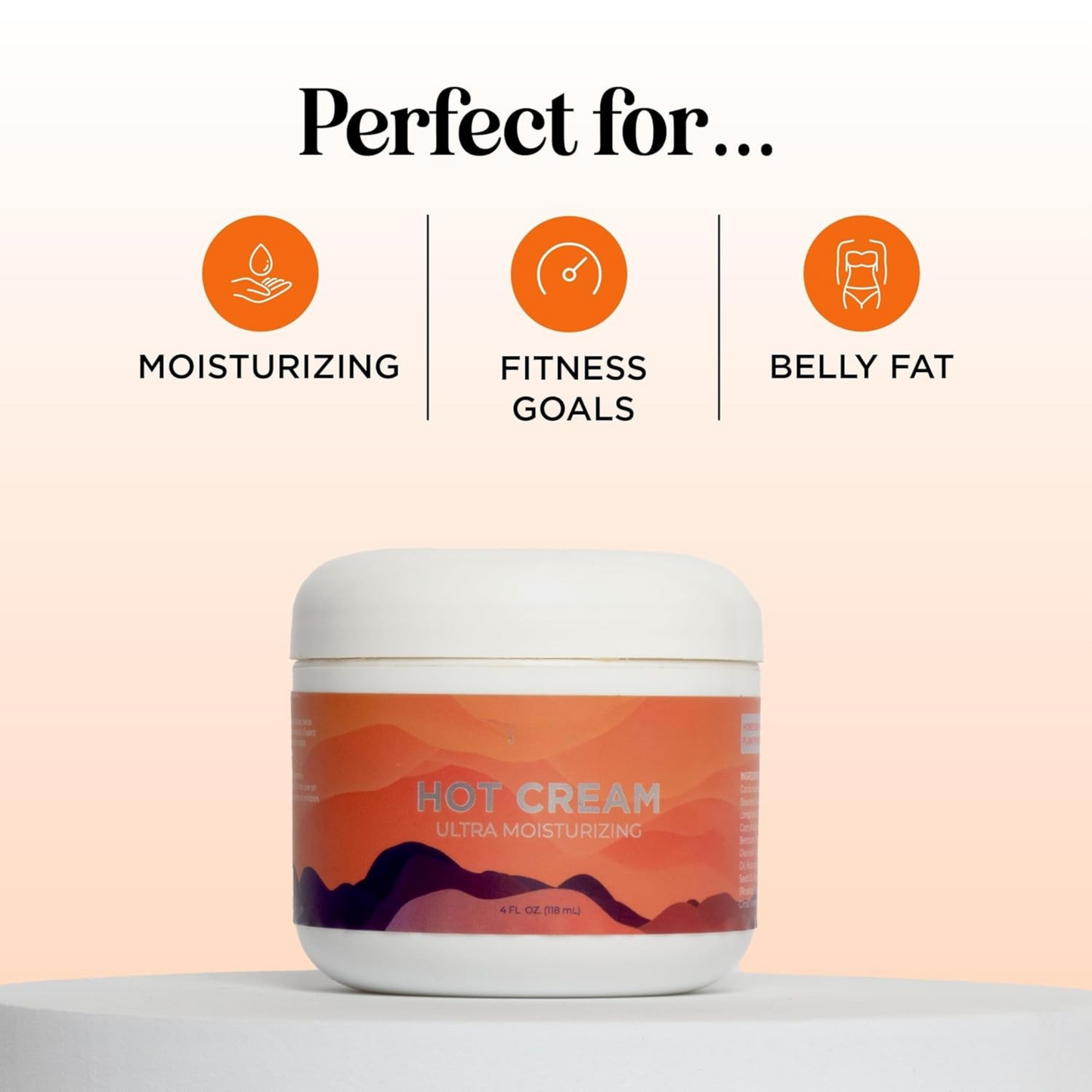 Hot Firming Lotion Sweat Enhancer - Skin Tightening Cream for Stomach Fat and Cellulite - Sweat Cream for Better Workout Results - Long Lasting Moisturizing Pre and Post Workout Massage Lotion