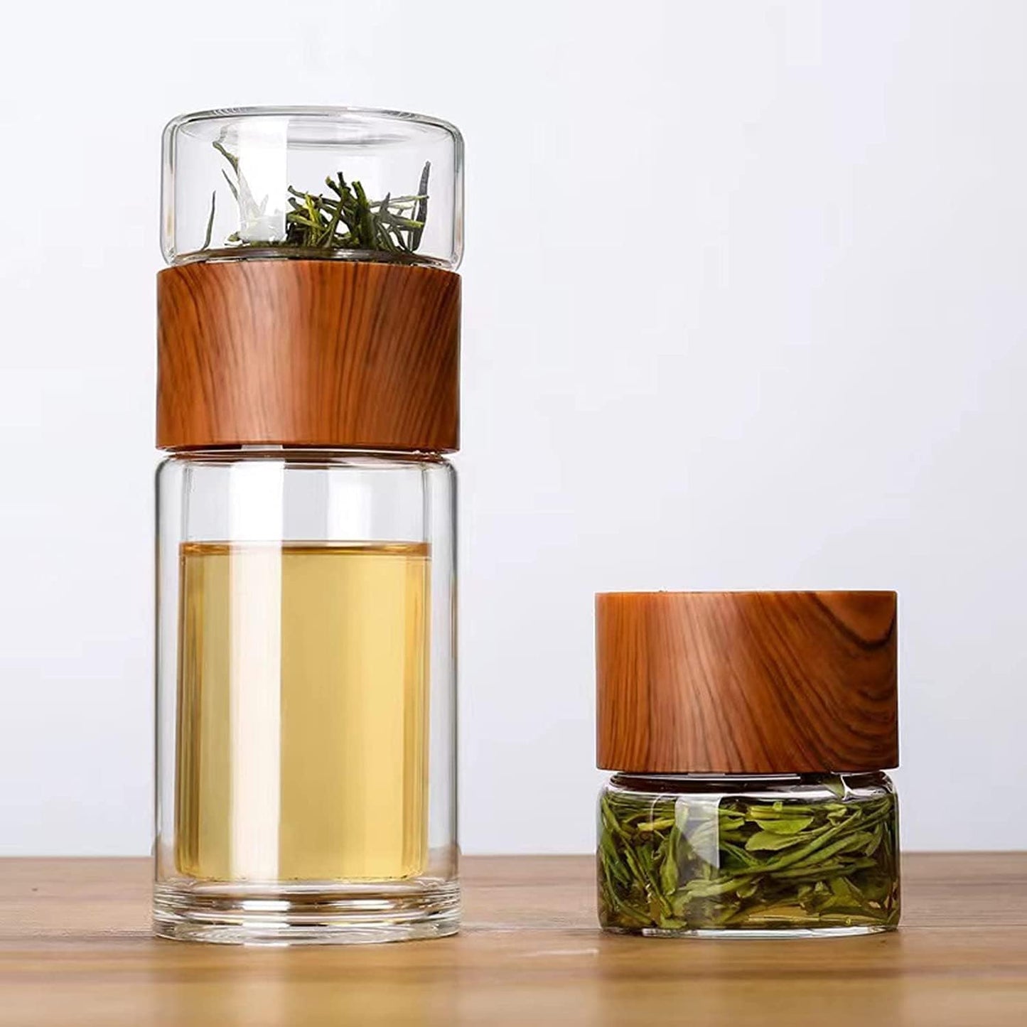 Upyoga Sense - Double-Wall Glass Tea Infuser