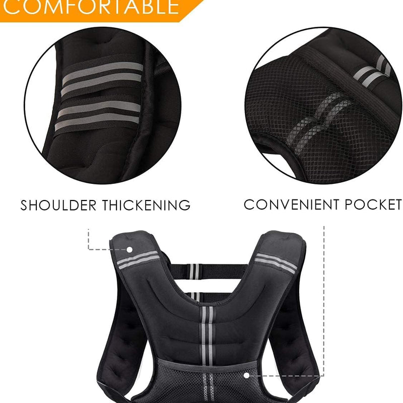 Upyogaa Weighted Vest | 1-Year Warranty
