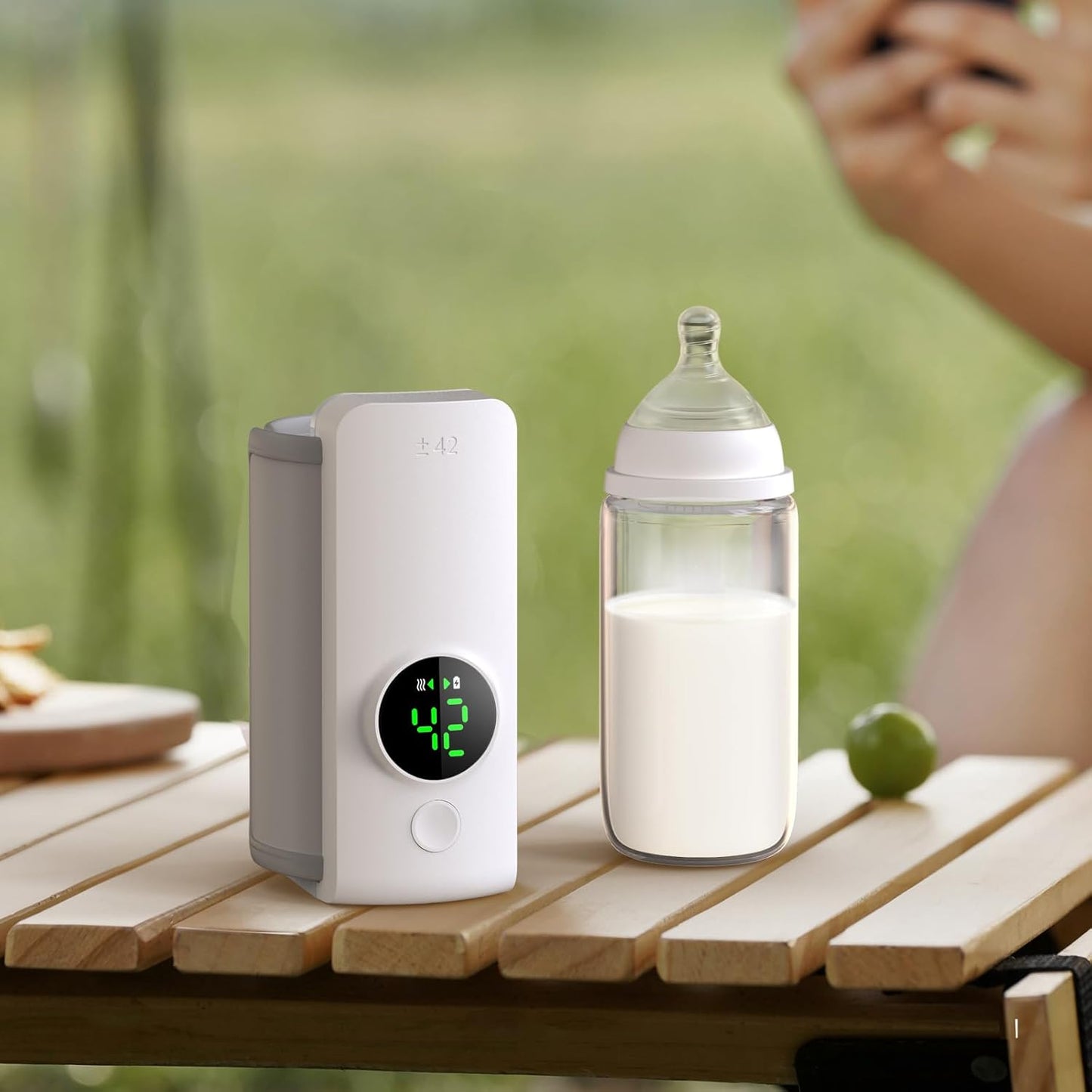 Portable Baby Milk Warmer 1 year warranty