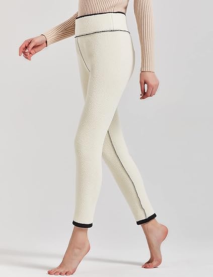 Super Thick Cashmere Wool Leggings Windproof and Cold Lasting Warmth Warm  Women Elastic Tight Leggings Pants New - Walmart.com