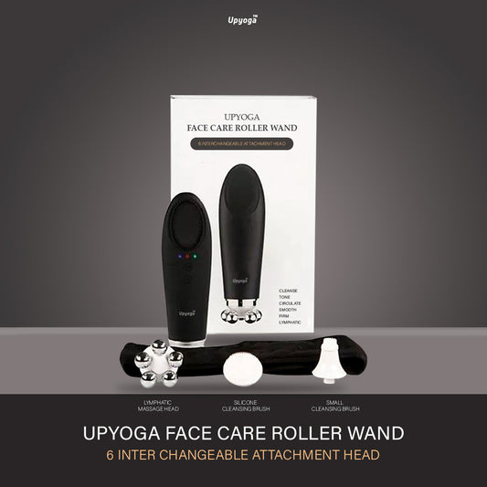 Upyogaa Multi-Functional Face Care Wand with 6 Interchangeable Attachment Heads