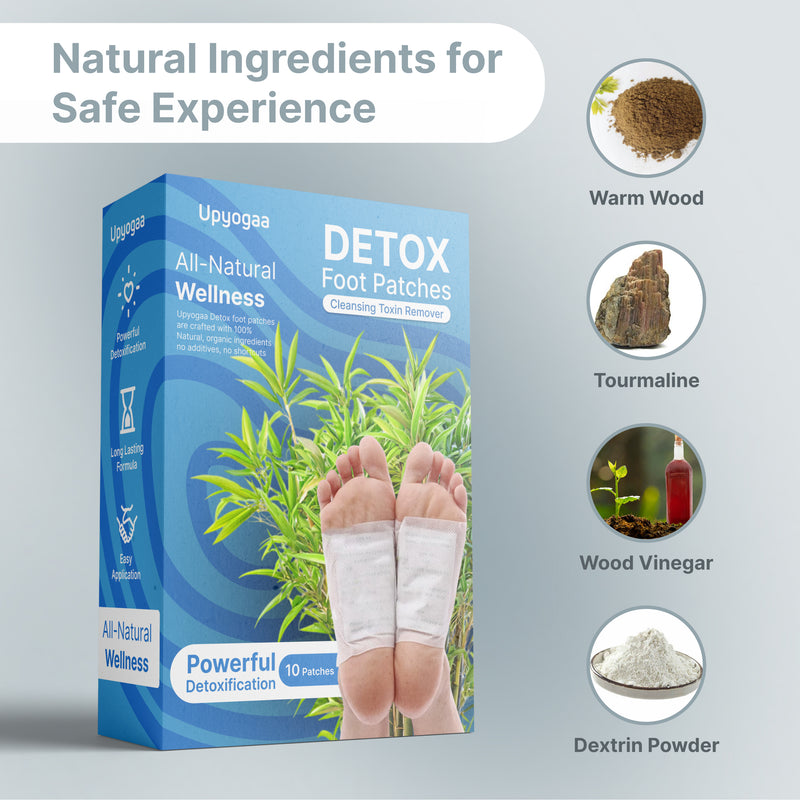 Upyogaa Premium Detox Foot Pads – Cleansing & Remover Patches