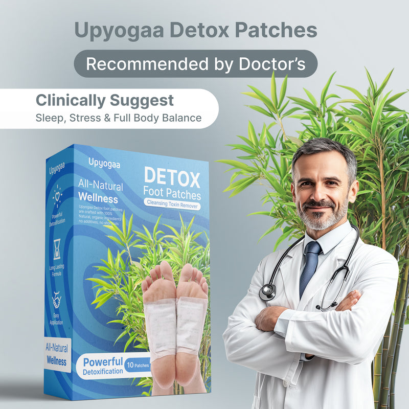 Upyogaa Premium Detox Foot Pads – Cleansing & Remover Patches