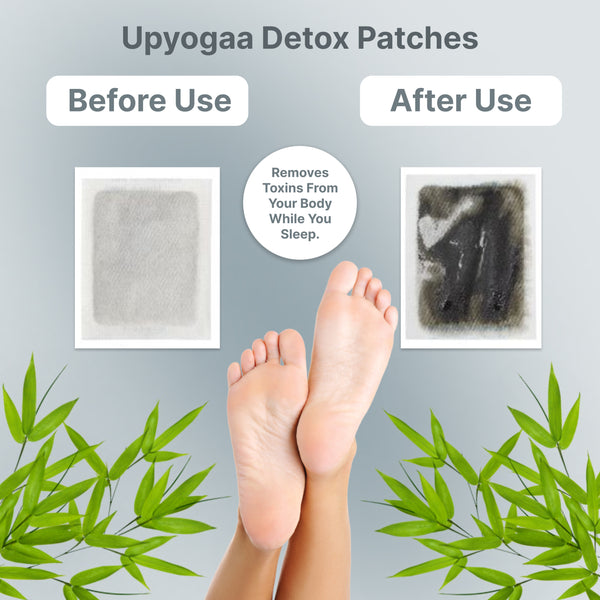 Upyogaa Premium Detox Foot Pads – Cleansing & Remover Patches