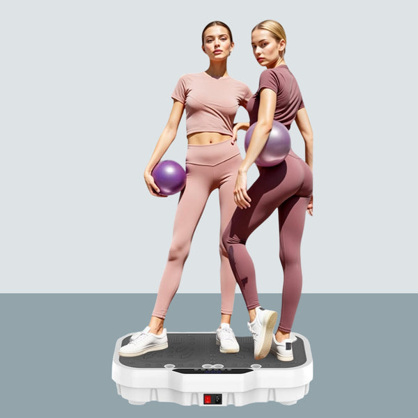 Upyogaa Vibration Plate Exercise Machine – Full-Body Workout, Lymphatic Drainage, 8000 Vibrations/min | 200 Speed Levels | Power - 200Watt | 140 KG-190 KG Capacity | 1 Year Warranty