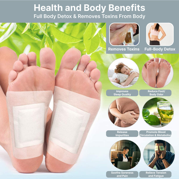 Upyogaa Premium Detox Foot Pads – Cleansing & Remover Patches