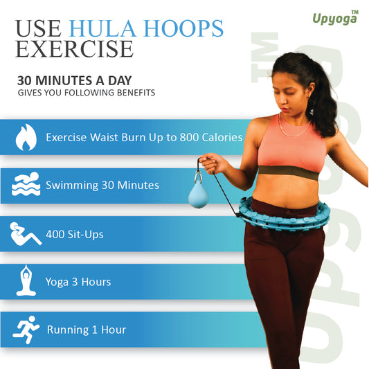 Cardio Training Hula Hoop for Her | 1 Year Warranty