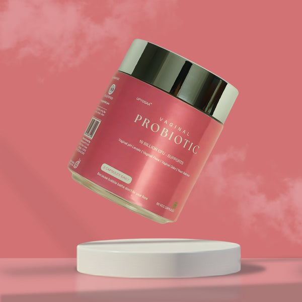 Upyogaa Vaginal Health Probiotic – 10 Billion CFU | 60 Veg Capsules