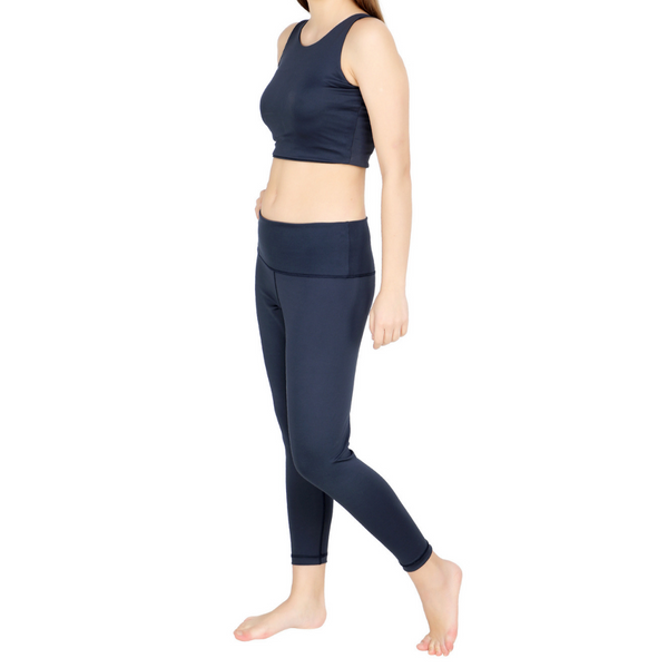 Upyogaa Women High-Waist Activewear Tights 3/4 Length