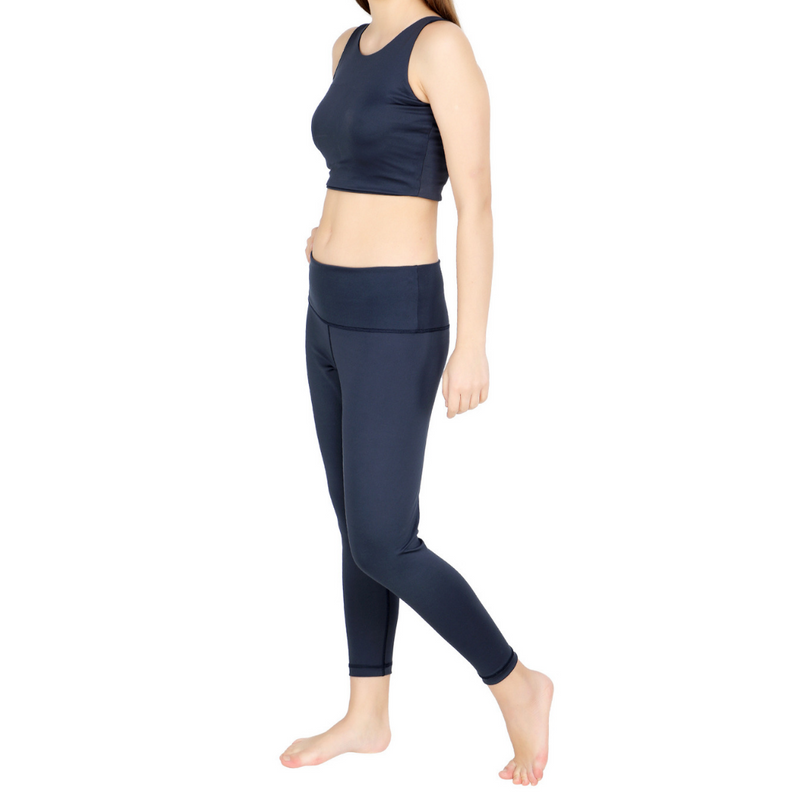 Upyogaa Women High-Waist Activewear Tights 3/4 Length