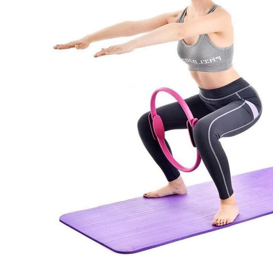 Strauss Yoga Pilates Ring | Exercise Ring | Yoga Circle|Full Body Toning  |Non-Slip Grip Pilates Ring Price in India - Buy Strauss Yoga Pilates Ring  | Exercise Ring | Yoga Circle|Full Body