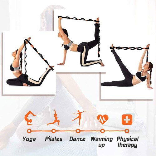 Eco-Friendly Yoga Strap Belt with 10 Loops Online- Upyoga – UPYOGA